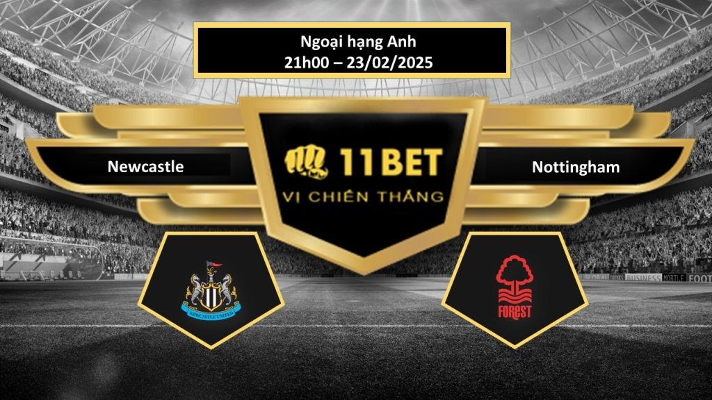11BET Tip bóng đá Newcastle vs Nottingham , hôm nay 23/02/2025